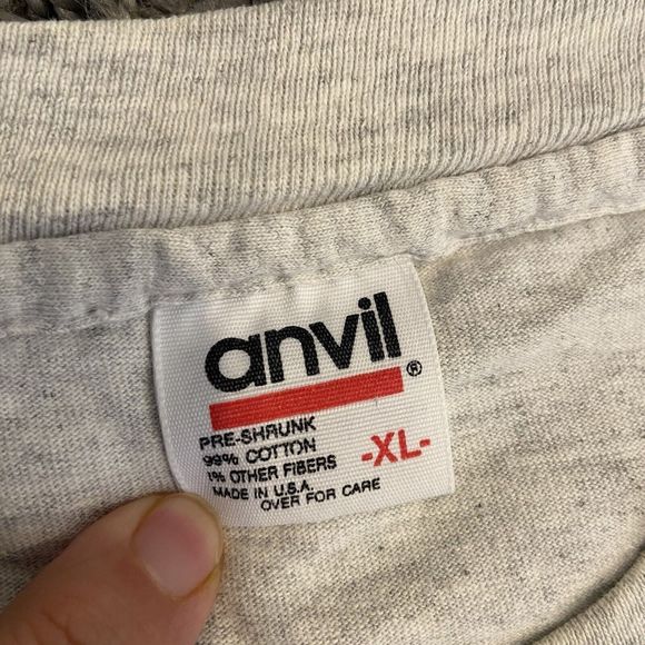 Vintage 1993 Looney Tunes Bugs Bunny Basketball Cross Colors T-Shirt XL USA Made - Picture 4 of 12